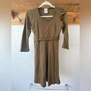Merino Wool Breastfeeding Dress